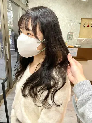 ロング カラー ヘアアレンジ 🫧ヒシダアキ taboo.i🫧のヘアスタイル