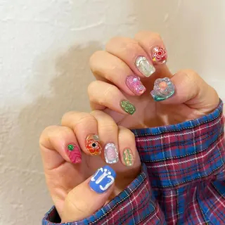 ネイル 新井 ひなののネイルデザイン