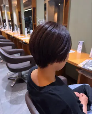ショート ingsjapan所属・折見 千花のヘアスタイル