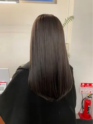 ロング 🫧‪縮毛矯正￤ 美髪矯正_響🫧👑のヘアスタイル