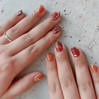 ネイル MIKU🌿 ネイル&まつげパーマのマツエク・マツパデザイン