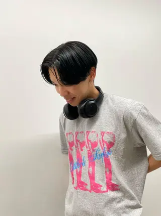 ショート カラー メンズ yuika .のヘアスタイル