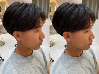 メンズ 大人メンズパーマ メンズ特化　萱原大幹のヘアスタイル