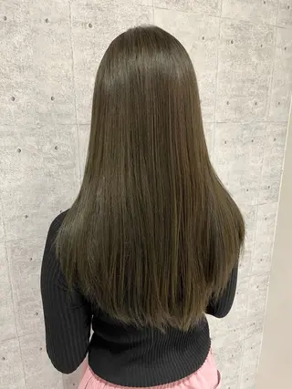 ロング カラー 【メンズパーマ✨️ 髪質改善矯正】岩城のヘアスタイル