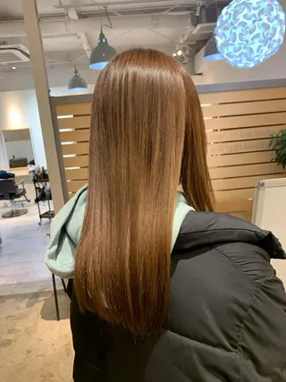 ロング カラー 山本 舜也のヘアスタイル