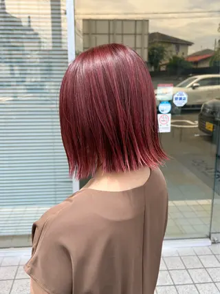 ミディアム カラー しんた ようのヘアスタイル