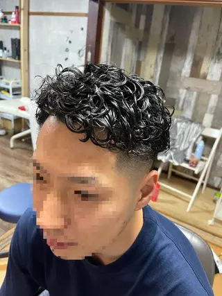 パーマ メンズ メンズ特化型/永井 友貴のヘアスタイル