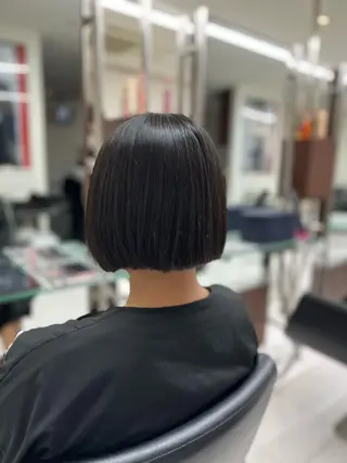 ショート パーマ 小野 達己のヘアスタイル