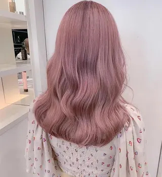 セミロング カラー 💖札幌カラー 指名No.1💖玲奈のヘアスタイル