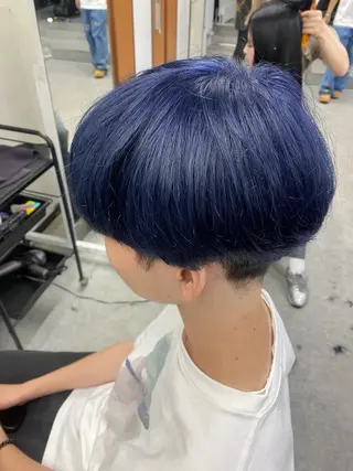 カラー パーマ メンズ 福井祥太／海外風 /プードルパーマのヘアスタイル