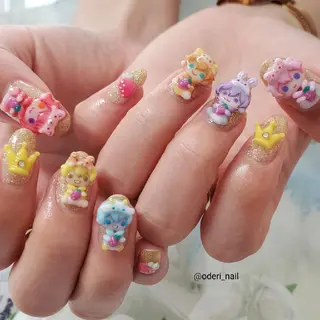 ネイル おで@ oderi_nailのネイルデザイン