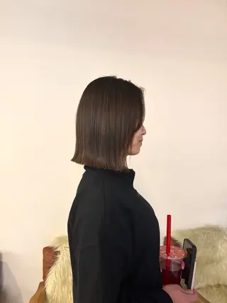 ミディアム レイヤー/透明感 カラー/ホノカのヘアスタイル