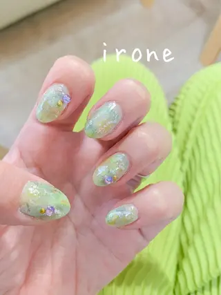 ネイル 小さなサロン ironeのネイルデザイン