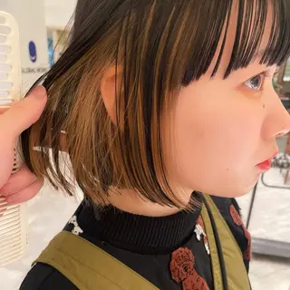 ショート カラー 【吉祥寺】ショート/ レイヤーボブ/ryoのヘアスタイル
