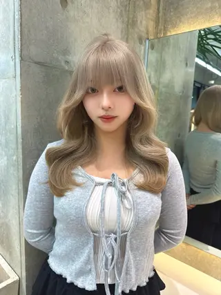 ロング ゆーだい🇰🇷韓国 🇰🇷×髪質改善のヘアスタイル