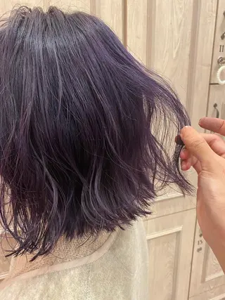 ミディアム カラー Kazuki 艶髪特化のヘアスタイル
