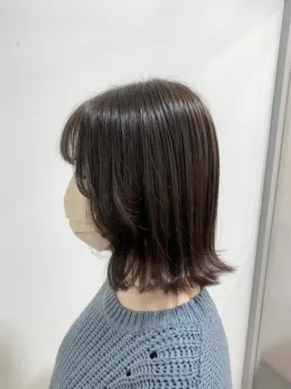 ミディアム つじ みさきのヘアスタイル
