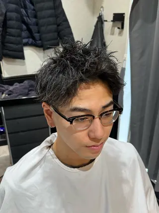 ショート メンズ専用 佐々木のヘアスタイル