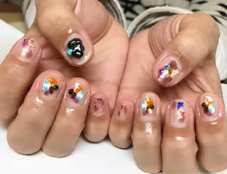 ネイル 與儀 知佳のネイルデザイン