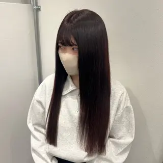 ロング カラー ショート/ウルフ カットモデル募集のヘアスタイル