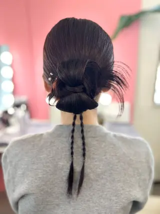 セミロング 北本 美幸のヘアスタイル