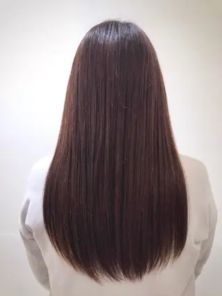 ロング ブリーチでもできる 縮毛矯正相原慎🌈のヘアスタイル