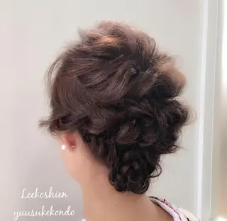 ヘアアレンジ _WHITE高槻店 yusukeのヘアスタイル