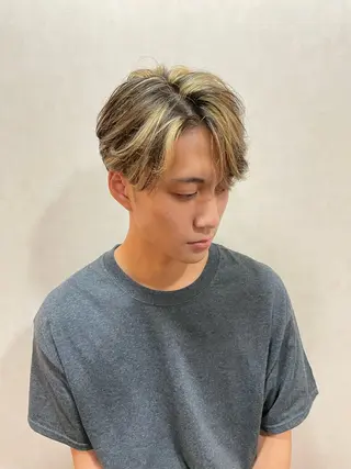 ショート メンズ 阿部 祥大のヘアスタイル