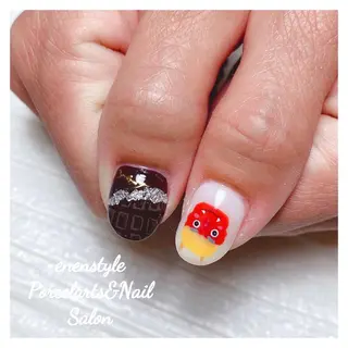 ミディアム ネイル 👑enen style👑のネイルデザイン