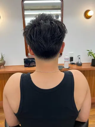 ショート メンズ メンズカット✂️ スキンフェード伊藤陸のヘアスタイル