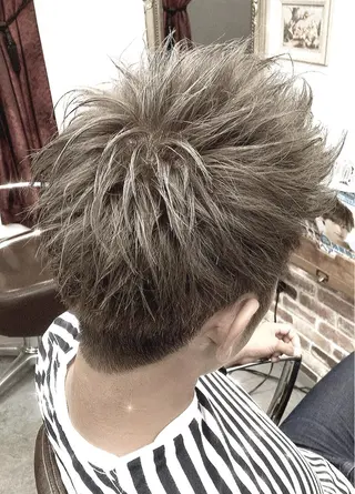 カラー メンズ hairsolon Geminiのヘアスタイル
