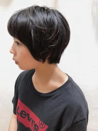 ショート カラー メンズカット特化柏駅 徒歩3分LOUのヘアスタイル