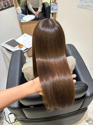 ロング 井上 慈温のヘアスタイル