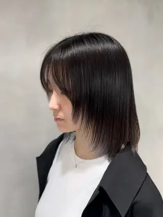 ミディアム 川田大輝 ナチュラルモードのヘアスタイル