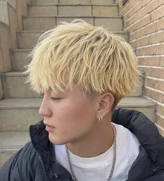 ショート カラー ONE'S beauty【ワンズビューティー】所属・メンズ特化/韓国風/ shinoのヘアスタイル