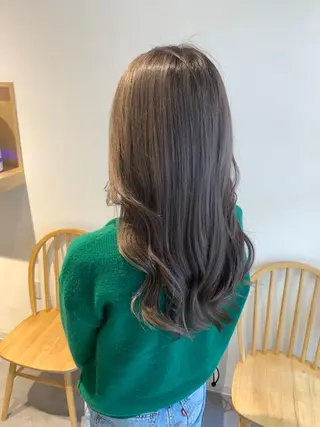 セミロング カラー 寺山 雄哉のヘアスタイル