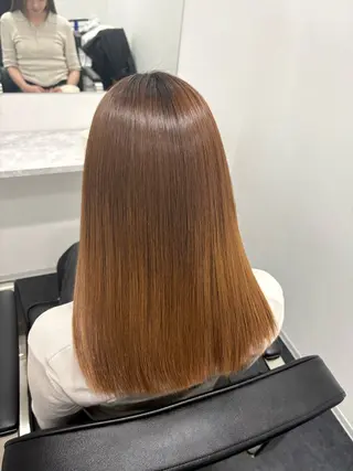 ミディアム AI KIのヘアスタイル