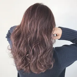 セミロング MORISAKI ✂︎縮毛矯正のヘアスタイル