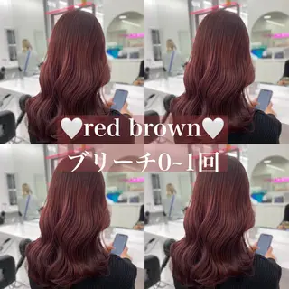 ロング まろっと艶感ブラウン ベージュ🤍まなかのヘアスタイル