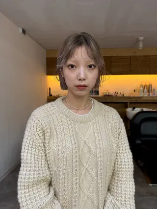 ミディアム カラー Seeknext // Rukaのヘアスタイル