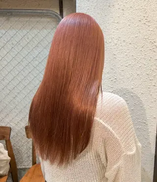 カラー ブリーチカラー×艶 🍨mihoのヘアスタイル