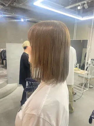 ミディアム 前橋 姫奈のヘアスタイル