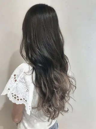 ロング カラー パーマ ヘアアレンジ 縮毛矯正/美髪 髪質改善/石田幸輔のヘアスタイル