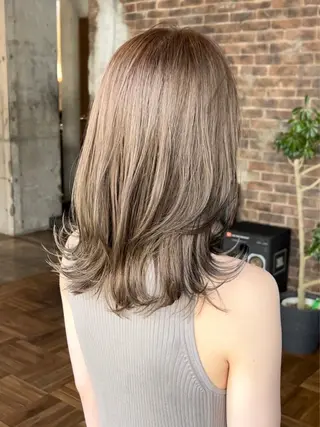 ミディアム カラー ⚜️メンズカット・パ ーマ/ひかる⚜️のヘアスタイル