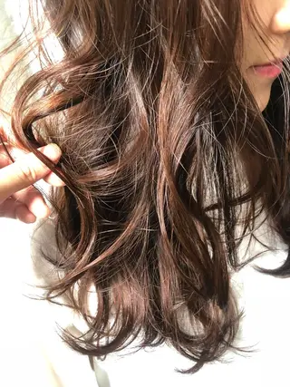 ロング ストレート🌹カラー お任せを🌈bucoのヘアスタイル