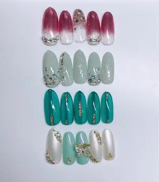 ネイル VIERU 🌈🎀💖のネイルデザイン