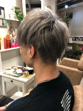 カラー メンズ 髪質改善/艶髪 やまなかのヘアスタイル