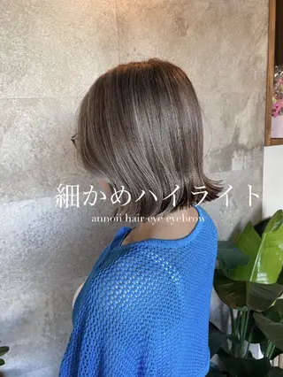 カラー ショート annoii _pomのヘアスタイル