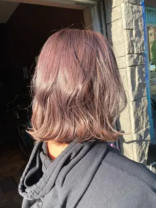 ミディアム カラー ヌーベルヴァーグ所属・大野 桃果🐸のヘアスタイル