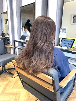 カラー 田中   麗彩也のヘアスタイル
